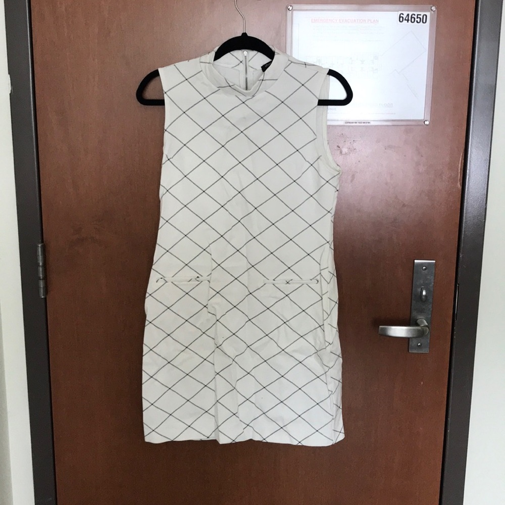 Mini white dress